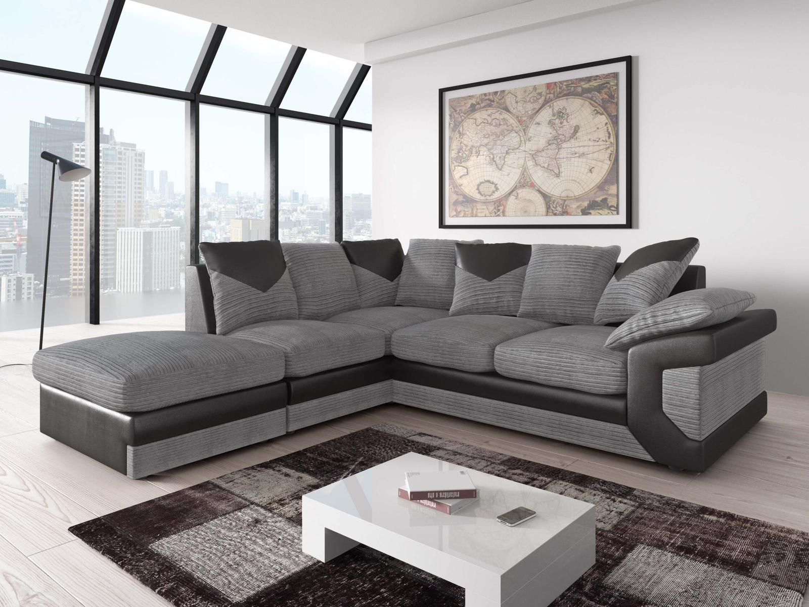 Dinno Corner Sofa – Grey