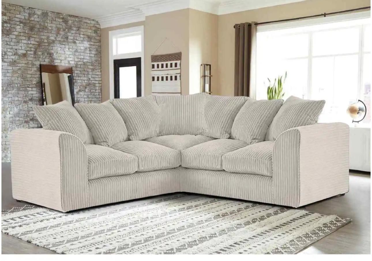 Dylan Corner Sofa – Cream